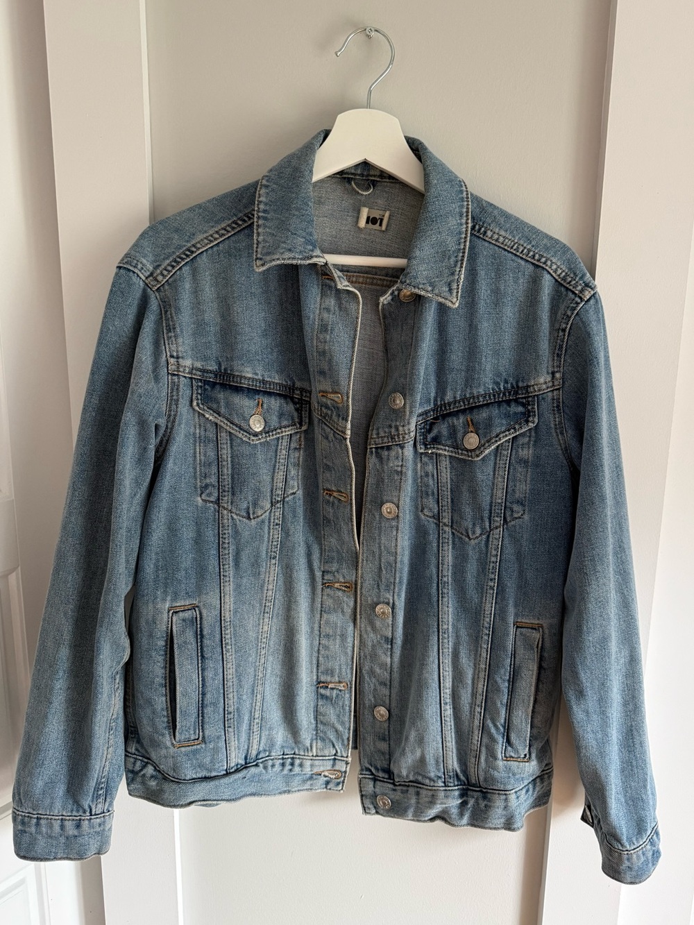 Topshop Blue Denim Jacket